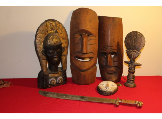 African Art And Sword