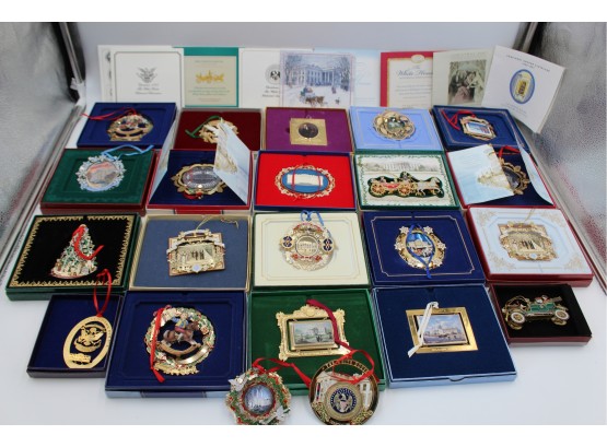 20 Boxed White House Ornaments
