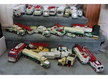 Unboxed Hess Trucks