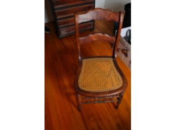 Antique Canned Chair