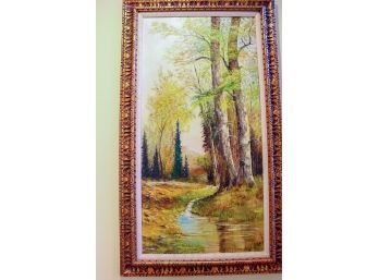 Oil Woods Painting