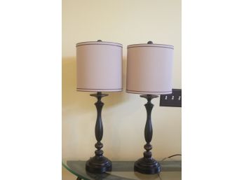 Pair Of  Lamps