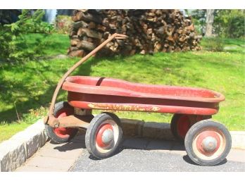 1950's Red Wagon