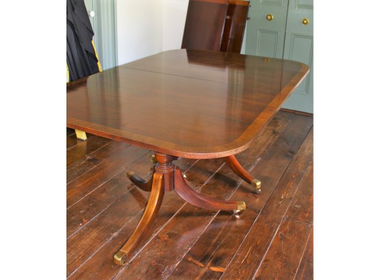 Reproduction Double Pedestal Dining Room Table