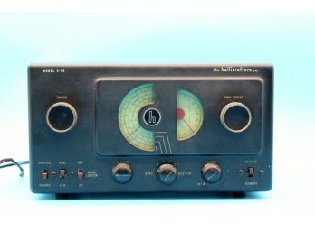 Vintage 'The Hallicrafters Co. Model S-38 Radio Band