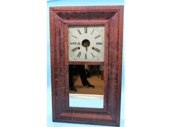 Antique Clock Weights & Pendulum Including Chauncey & Jermone Connecticut