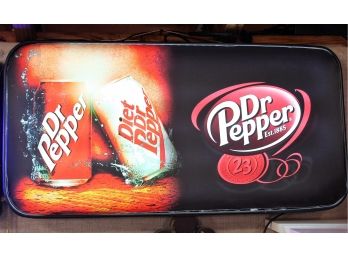 Dr. Pepper Lighted Sign 26 X 13