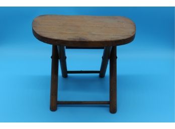 Wooden Stool 10'H By Nerco Fold & Carry