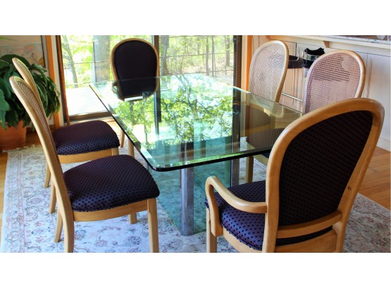 Maurice Villency Lovely Dining Room Table & Chairs  LOCAL AVAILABLE MOVER