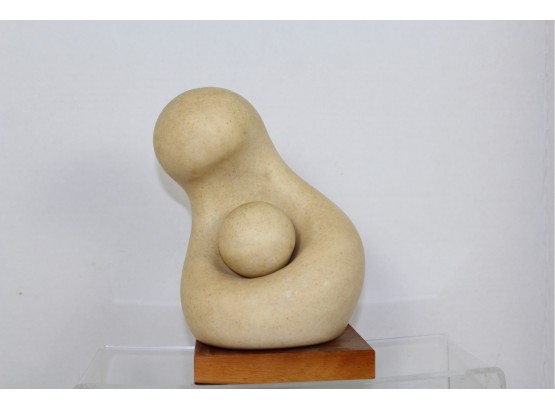 Mother & Child Sculpture  8' Hannula