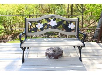 Berkeley Imperial  Wood & Iron Bench 50'L X 20'w LOCAL AVAILABLE MOVER