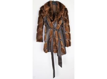 Leather & Mink Vintage Coat   See Details