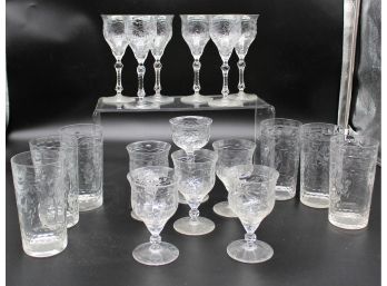 18 Assorted Glasses See Images