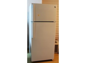 G.E. Refrigerator With Freezer White