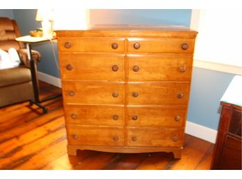 B.Lansmant & Son Of Patchogue NY  10 Drawers Chest