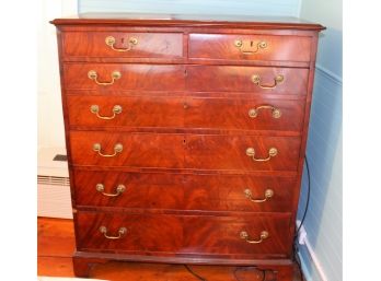 Antique Chest Of Drawers & Mirror (1800's)