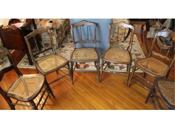 6 Antique Chairs See Photos