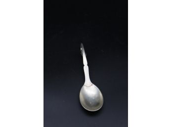 George Jensen Handcraft Sterling Silver #21 Ornamental Spoon   5 5/16'