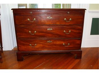Early 19th Century Flame Mahogany Chest