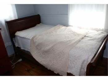 Mahogany Twin Bed Head &Foot Board
