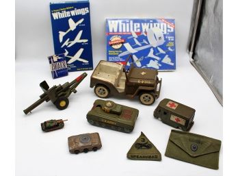 Army & Aviation Toys Lot