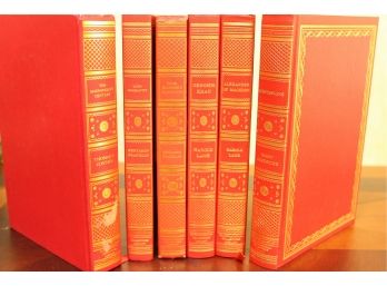 International Collection Leather-Bound Books