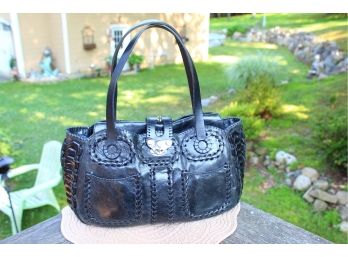 Jamin Puech (French) Leather Handbag Vintage