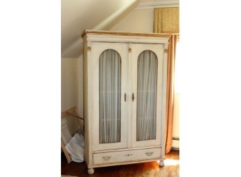Quaint French Country Armoire ( Mover Available)