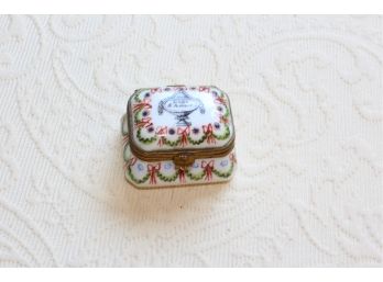 Small Porcelain French Box