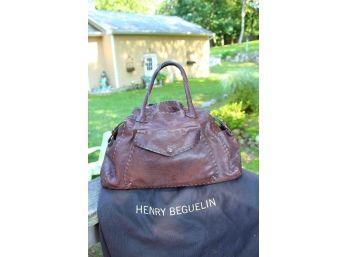 Vintage Henry Beguelin Italian Leather Purse
