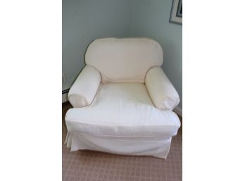 Ethan Allen Down Filled Swivel Chair  ( Mover Available)