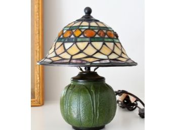 Quoizel Stain-glass Lamp