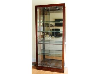 Lighted China Cabinet                    Mover Available