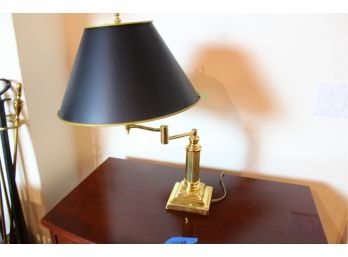 Extendable Brass Lamp