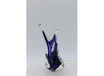 Jim Karg Abstract Art Glass Sculpture