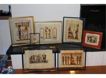 Set Of Egyptian Art