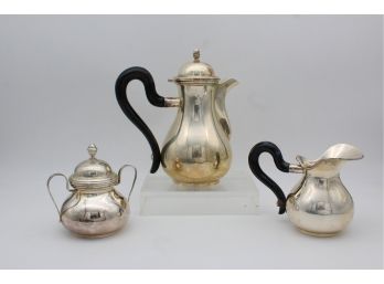 3 Piece Silver Teapot Set (800)