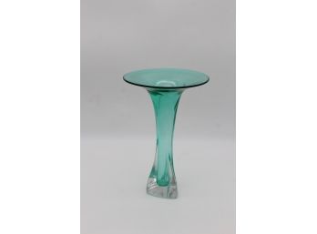 Signed Glass Vase