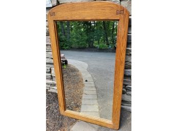 Light Wood Mirror