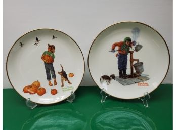 1977 Norman Rockwell Plates