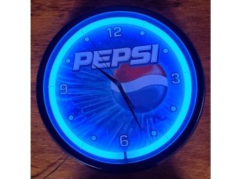 Pepsi Neon Clock