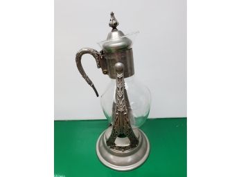 Silver Plated Tipping Teapot