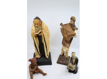 Lot Of 4 Men Figurines