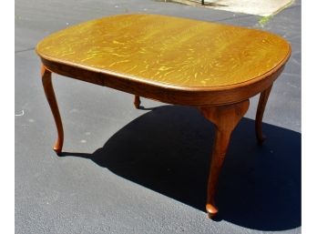 Vintage Tiger Oak Dining Table