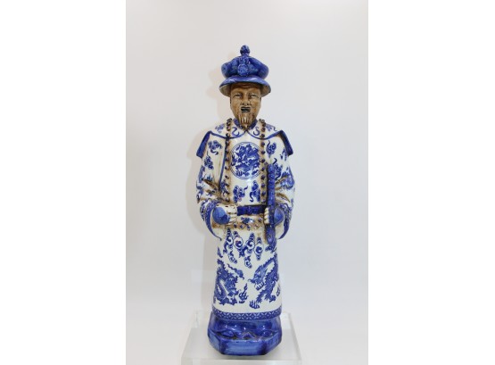 Signed Chinese Statue