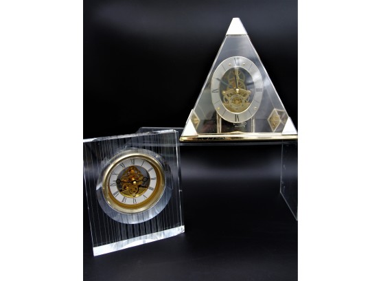 Bulova & Seiko Mantle Clocks