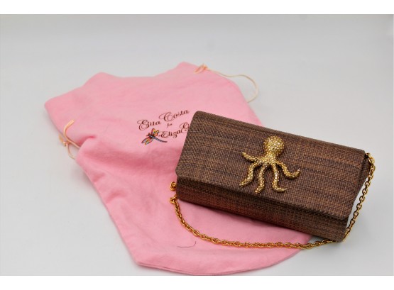 Gita Costa For Eliza Gray Handbag With Swarovski Octopus