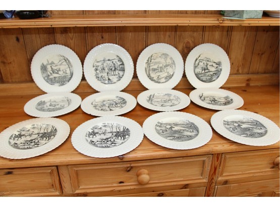 Royal Couldon 'Over The Top' Plates