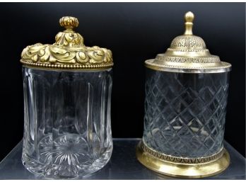 Vintage Glass Canisters