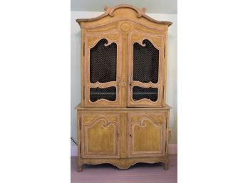 Country French 2-Piece Cabinet